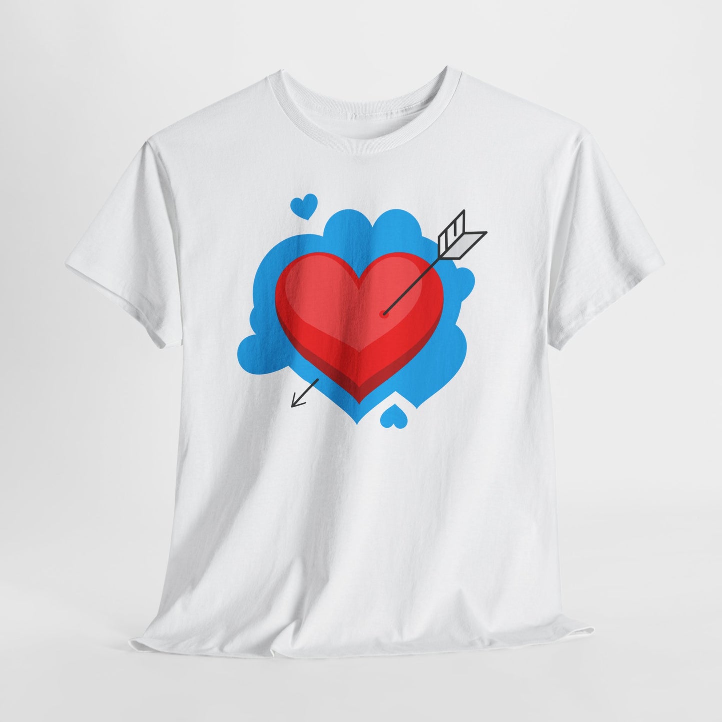 Romantic Cupid Heart Tee – Everyday Love Wear