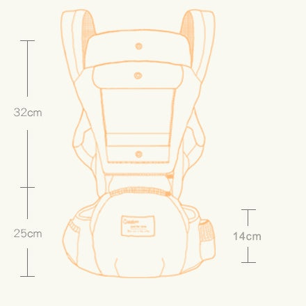 Multi-Functional Baby Carrier Waist Stool