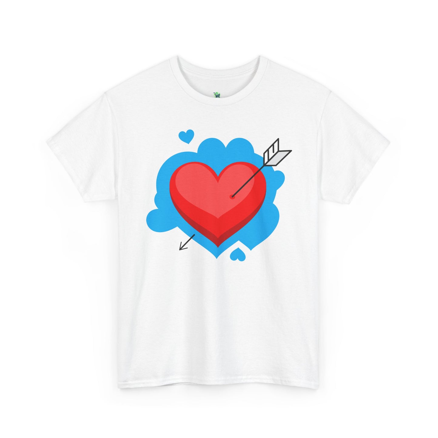 Romantic Cupid Heart Tee – Everyday Love Wear