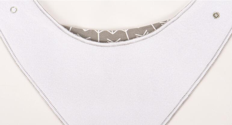 Colorful 4pcs Cotton Baby Bandana Bibs