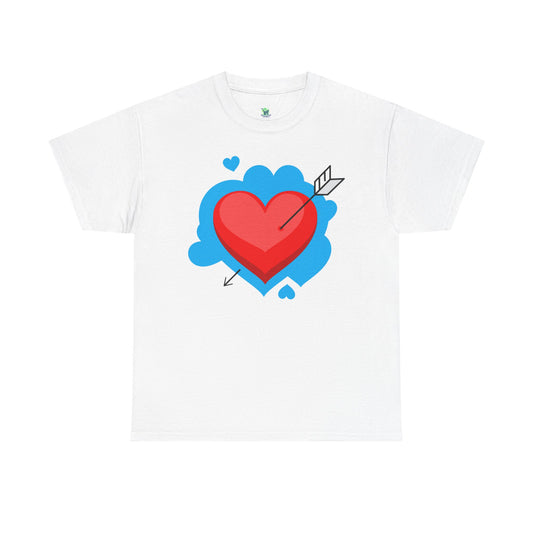 Romantic Cupid Heart Tee – Everyday Love Wear