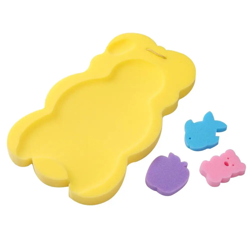 Non-Slip Baby Bath Support Pad | Soft Infant Shower Cushion & Portable Bath Mat