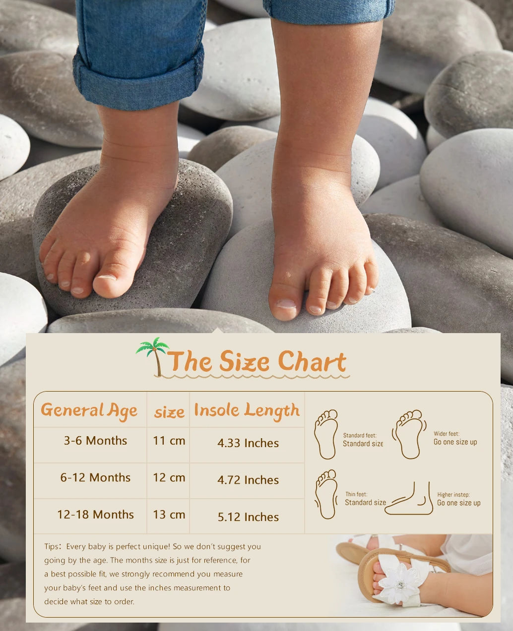 Soft Sole Baby Sandals – Anti-Slip First Walker Shoes with Bowknot (Summer)