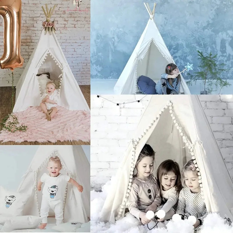 Kids Playhouse Tent – 1.6M Indoor & Outdoor Teepee