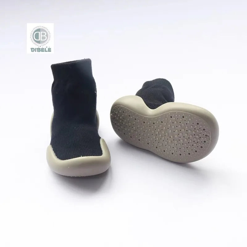 Non-Slip Baby Walking Shoes – Soft Sock-Style Shoes for Boys & Girls (Spring/Autumn)