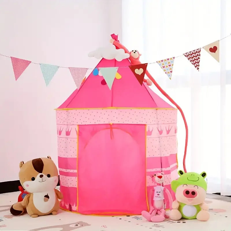 Night Sky Kids Play Tent – Cute Castle for Boys & Girls