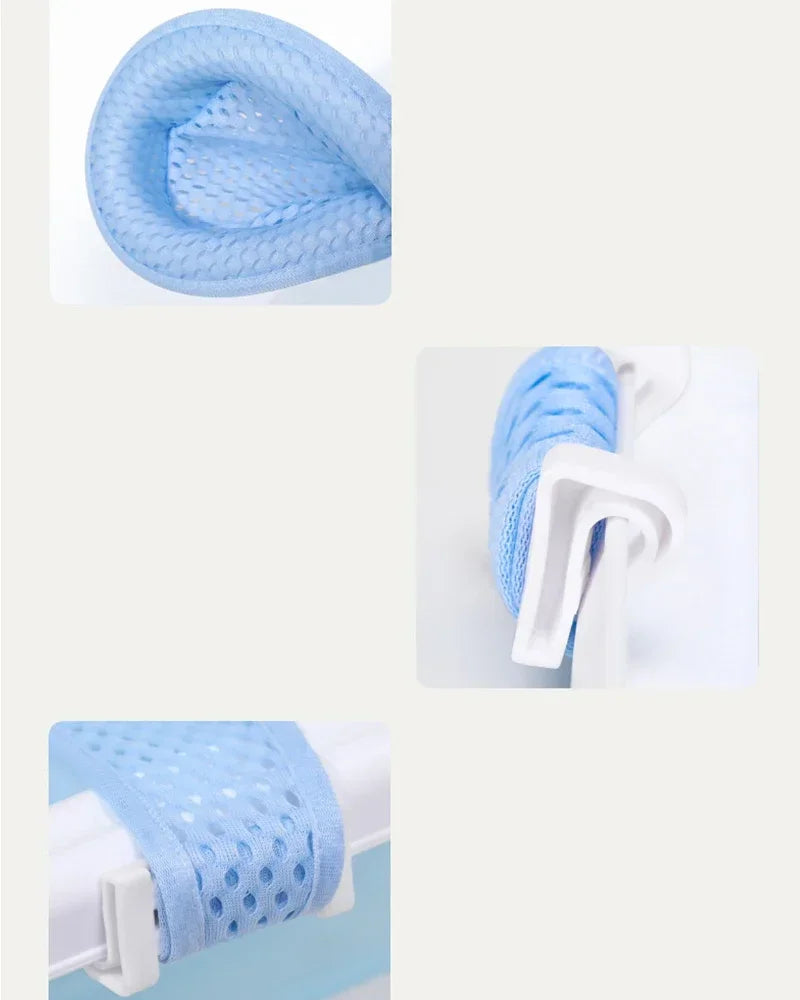 Adjustable Baby Bath Net Seat Cushion