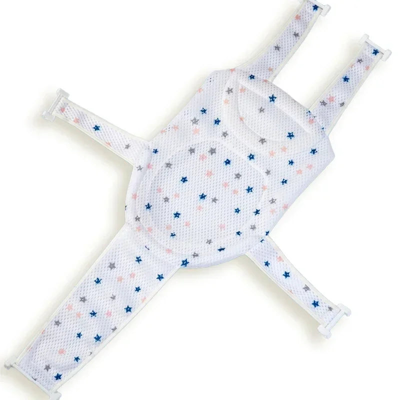 Adjustable Baby Bath Net Seat Cushion