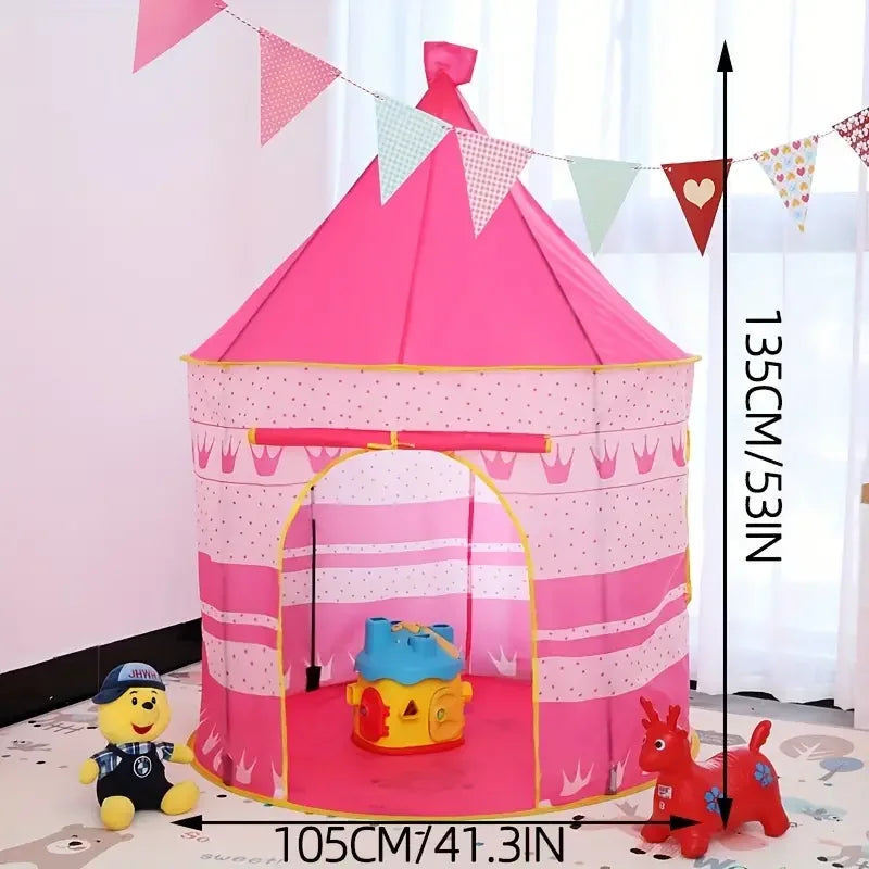 Night Sky Kids Play Tent – Cute Castle for Boys & Girls