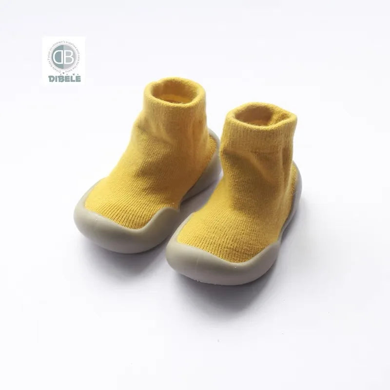 Non-Slip Baby Walking Shoes – Soft Sock-Style Shoes for Boys & Girls (Spring/Autumn)