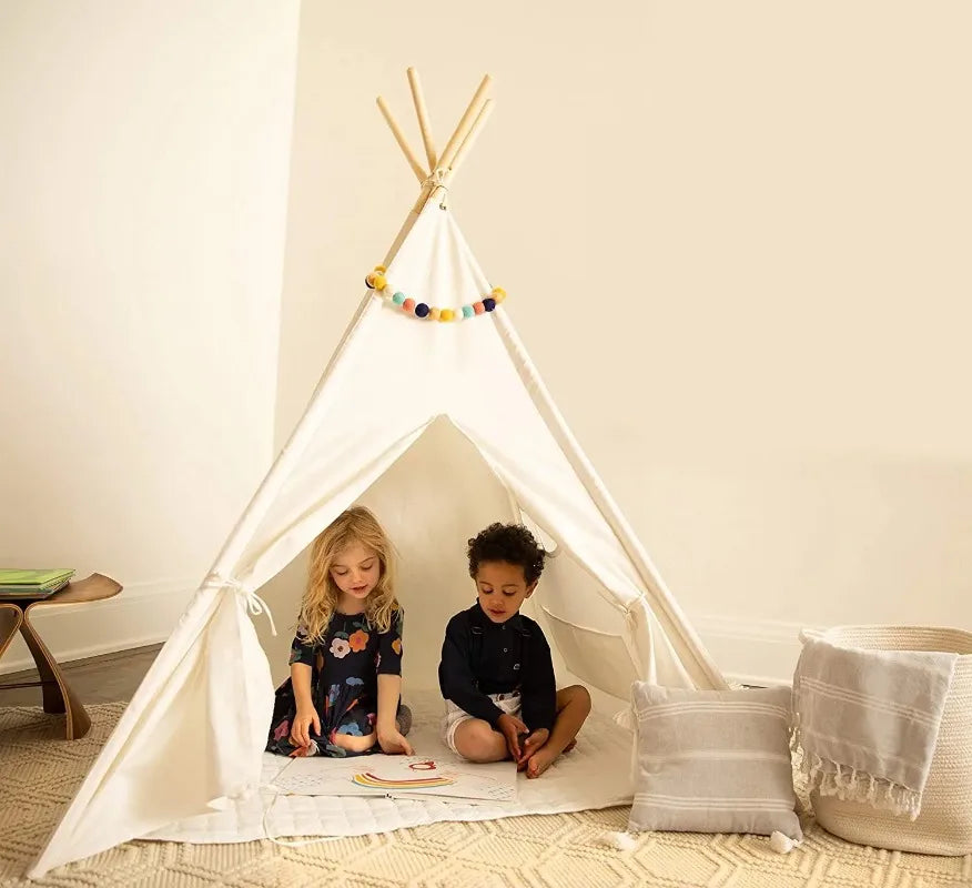 Kids Playhouse Tent – 1.6M Indoor & Outdoor Teepee
