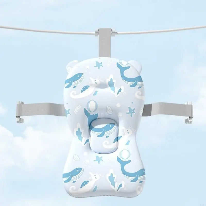 Portable Baby Bath Cushion | Soft Anti-Slip Floating Safety Mat for Newborns
