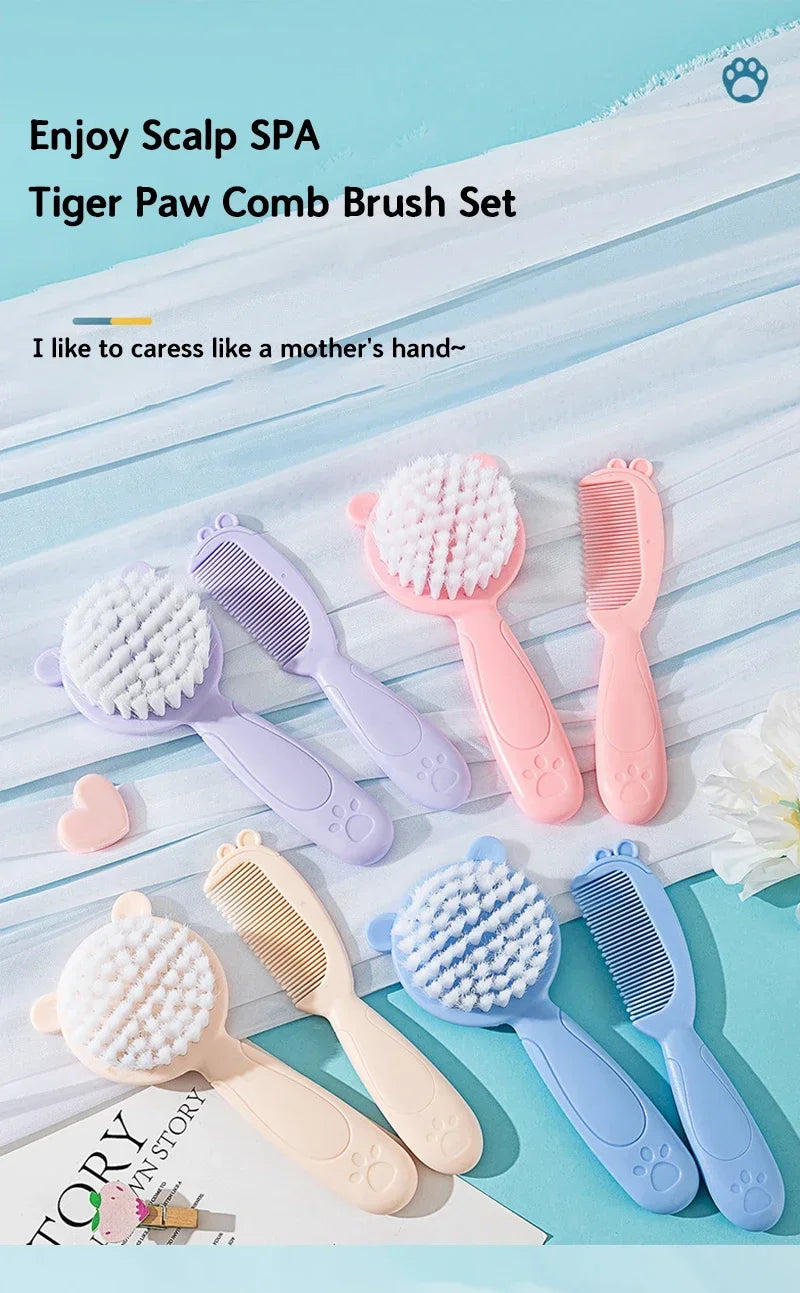 Baby Soft Hair Brush & Comb Set