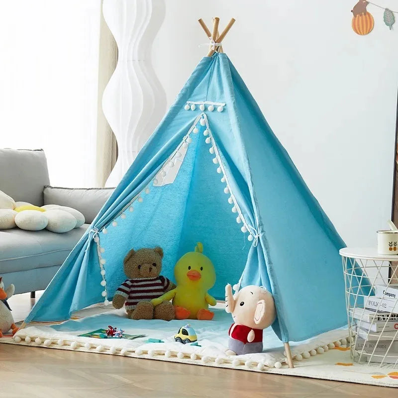 Kids Playhouse Tent – 1.6M Indoor & Outdoor Teepee