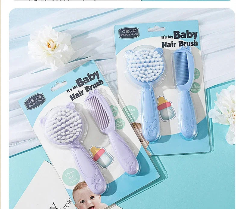 Baby Soft Hair Brush & Comb Set