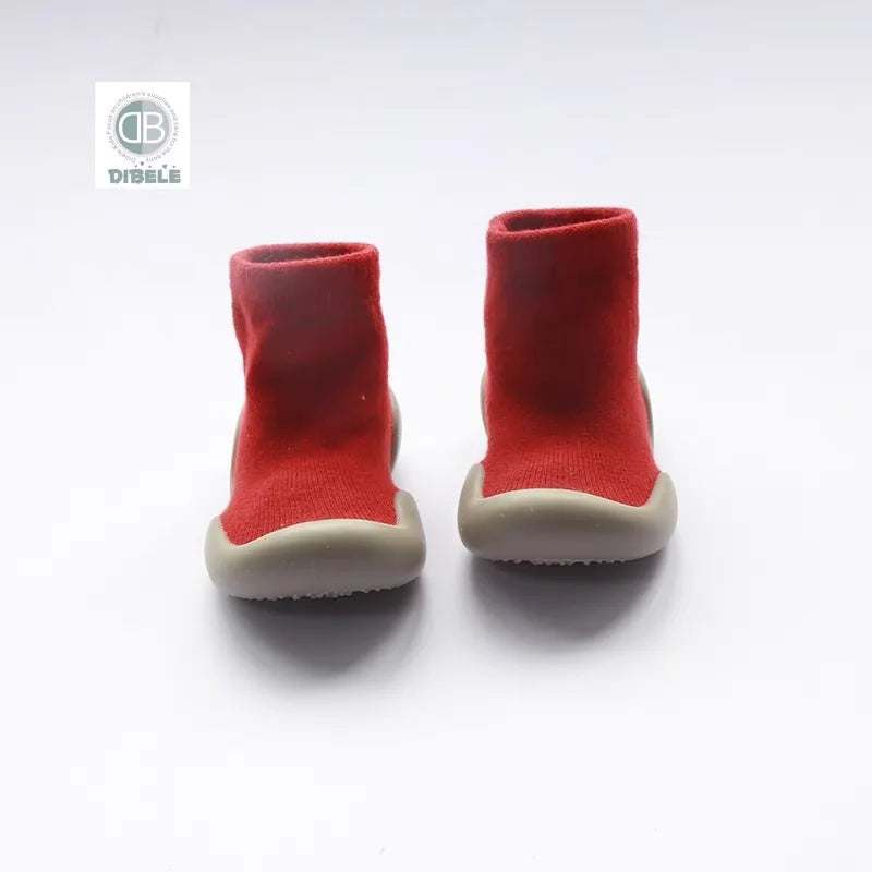 Non-Slip Baby Walking Shoes – Soft Sock-Style Shoes for Boys & Girls (Spring/Autumn)
