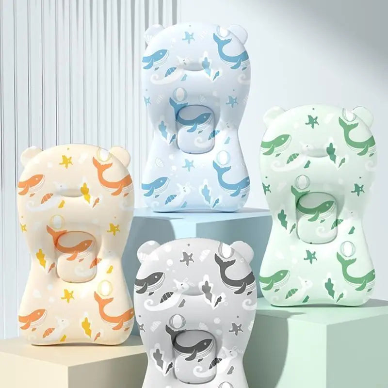 Portable Baby Bath Cushion | Soft Anti-Slip Floating Safety Mat for Newborns