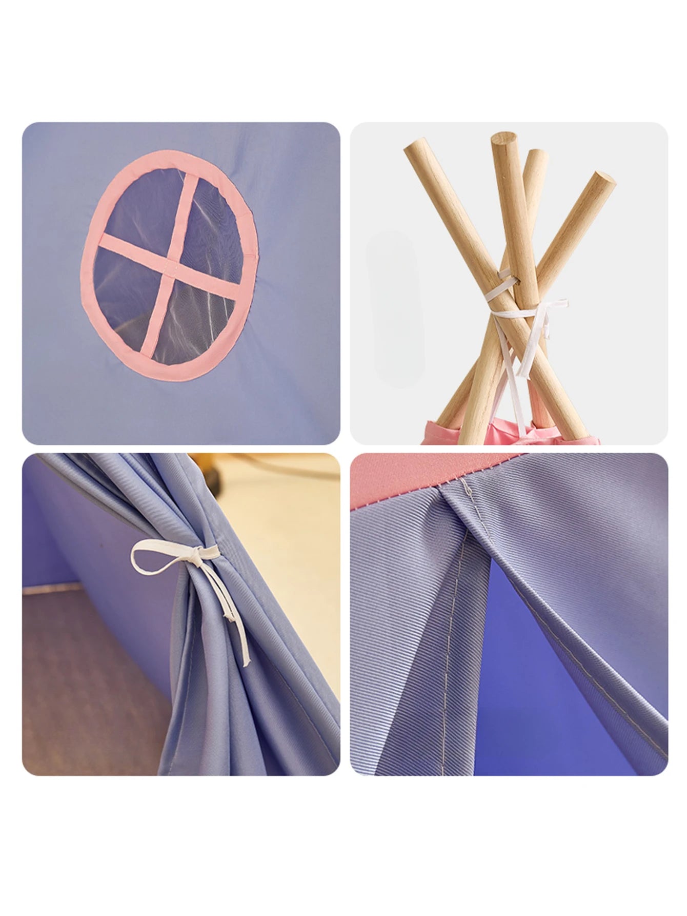 Kids Playhouse Tent – 1.6M Indoor & Outdoor Teepee