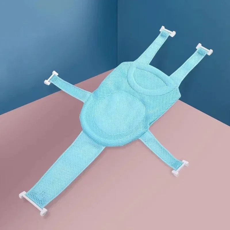 Adjustable Baby Bath Net Seat Cushion
