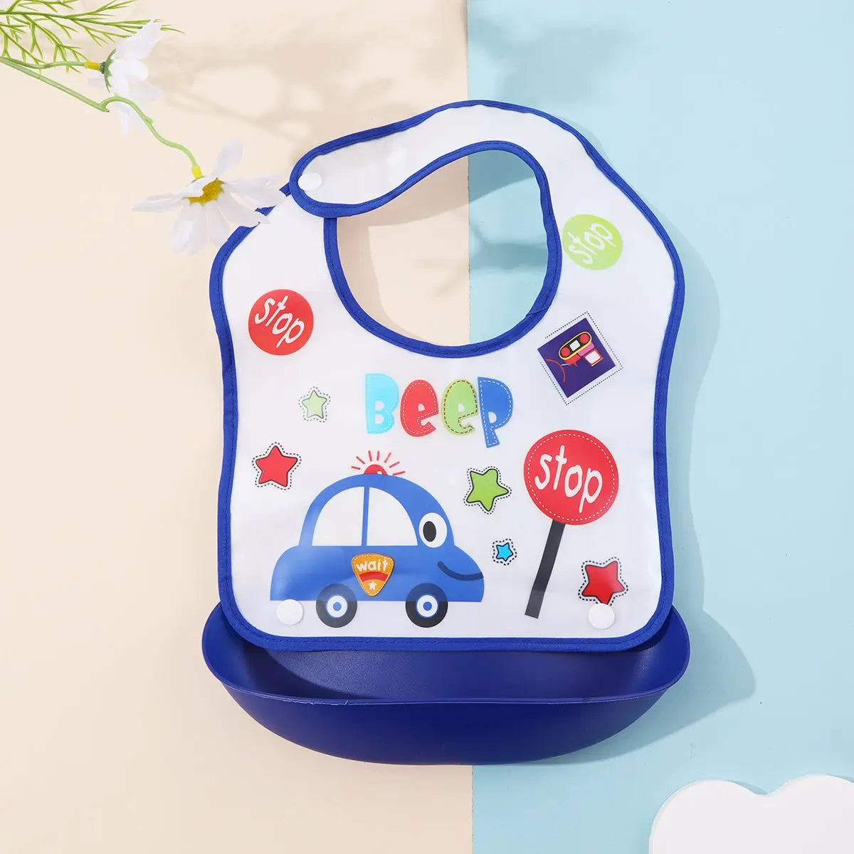 Baby Waterproof Feeding Bib