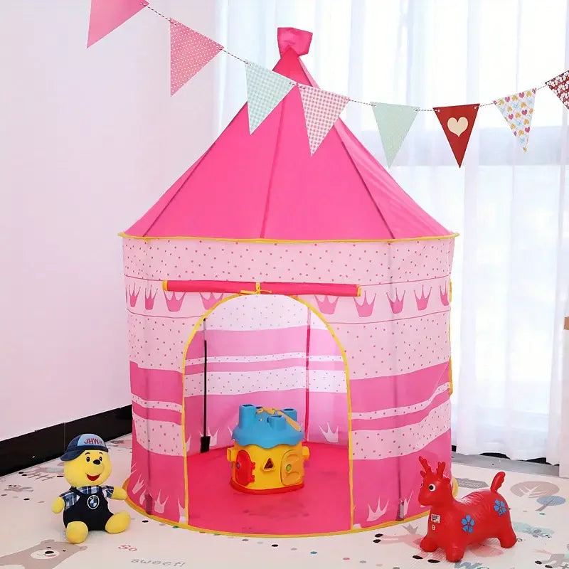 Night Sky Kids Play Tent – Cute Castle for Boys & Girls