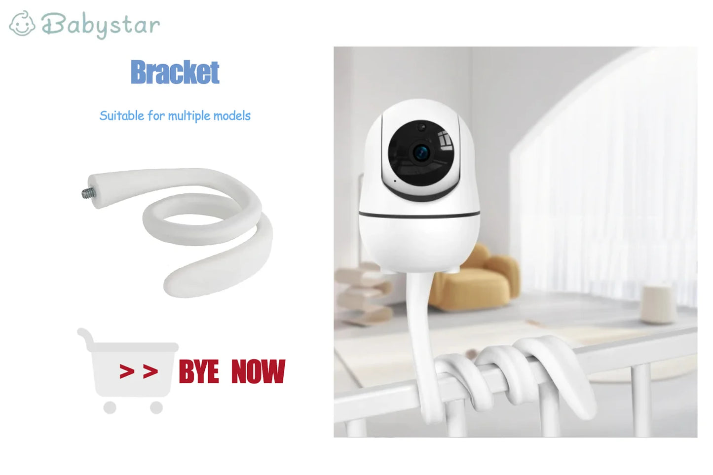 Babystar 7" HD Video Baby Monitor
