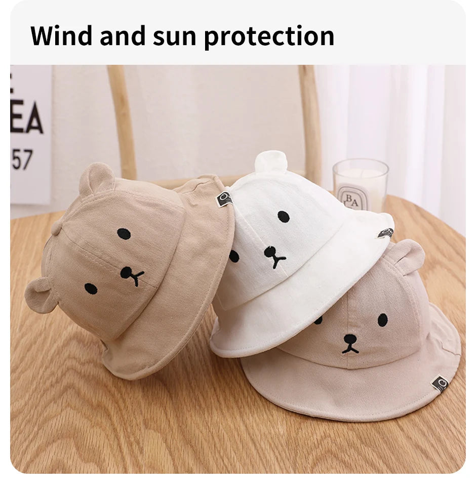 Cute Bear Baby Bucket Hat
